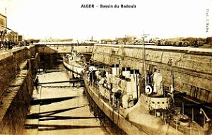 Alger - Bassin du Radoub